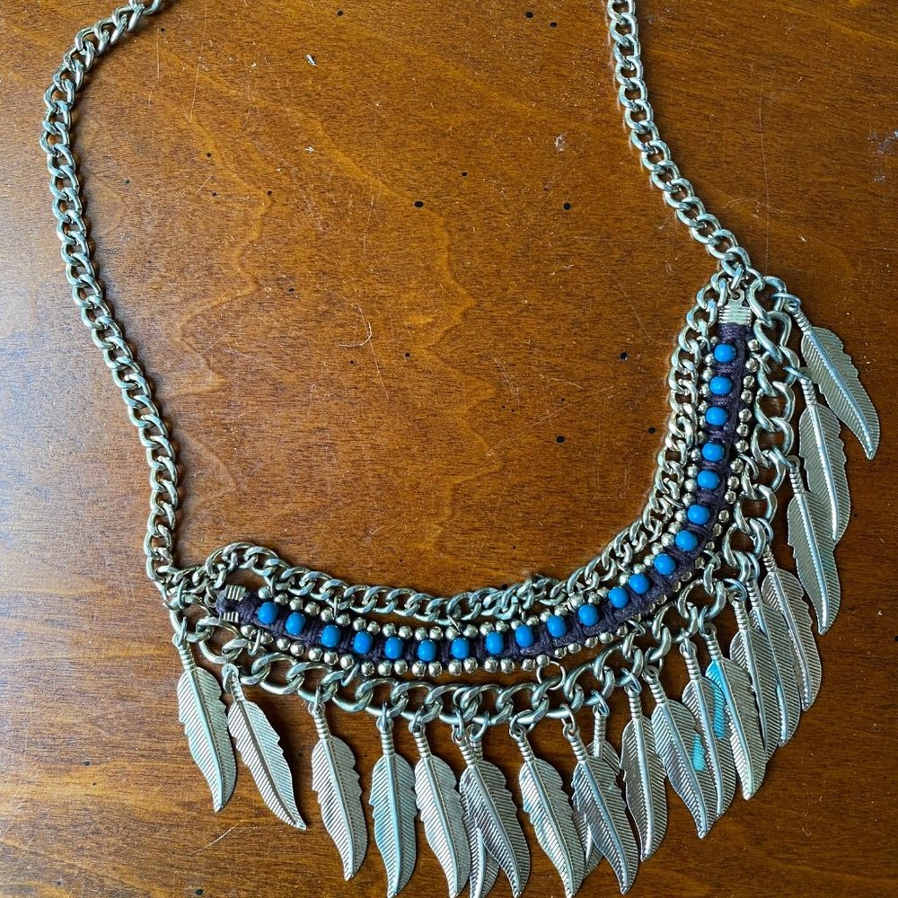 Feather Charm Necklace
